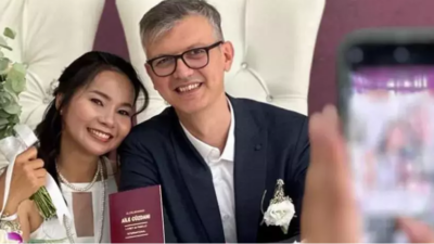 Büyük aşk Bangkok’da başladı, Bilecik’te evlendiler