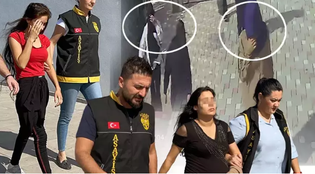 Yüzlerini gizliyorlardı, sokakta yürürken yakalandılar!