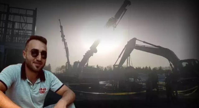 Üniversite kampüsündeki inşaatta işçi vinçten düştü! Kurtarılamadı