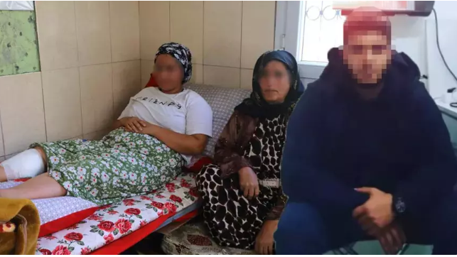 Eşi ve oğlu içerdeyken evi ateşe verip kız kardeşini vurdu