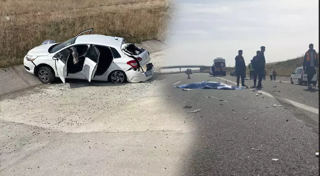 Lastik değiştirirken feci şekilde can verdiler