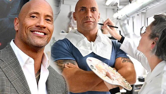 Dwayne Johnson’ın balmumu heykeli düzeltildi