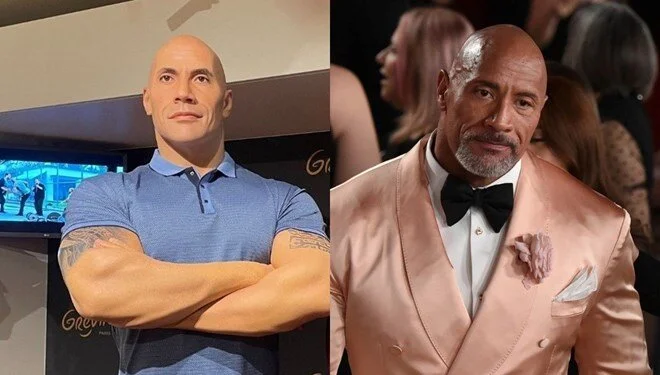 Dwayne Johnson balmumu heykelinin düzeltilmesini istiyor