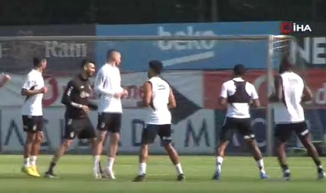 Beşiktaş, Galatasaray maçının hazırlıklarını sürdürdü