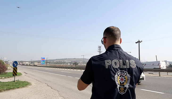 Bursa’da ‘drone’ destekli uygulama