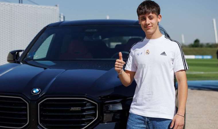 Real Madrid’den Arda Güler’e hediye araba