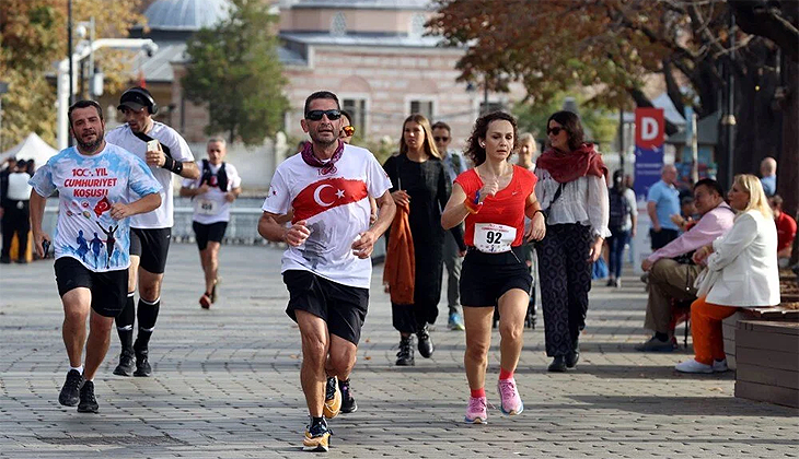 ‘100. Yıl Cumhuriyet Koşusu’ yapıldı