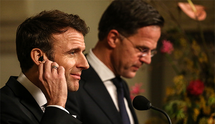 Macron ve Rutte, İsrail’i ziyaret edecek