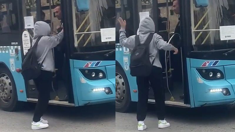 Öğrenciyi almayan özel halk otobüsü şoförüne ceza