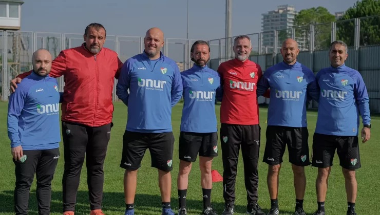 İşte Bursaspor’un teknik ekibi!