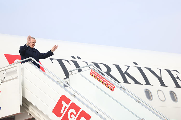 Cumhurbaşkanı Erdoğan, Almanya’ya gitti