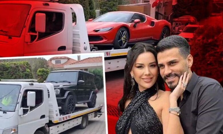 Dilan Polat ve Engin Polat’a ait araçlar sergilenecek