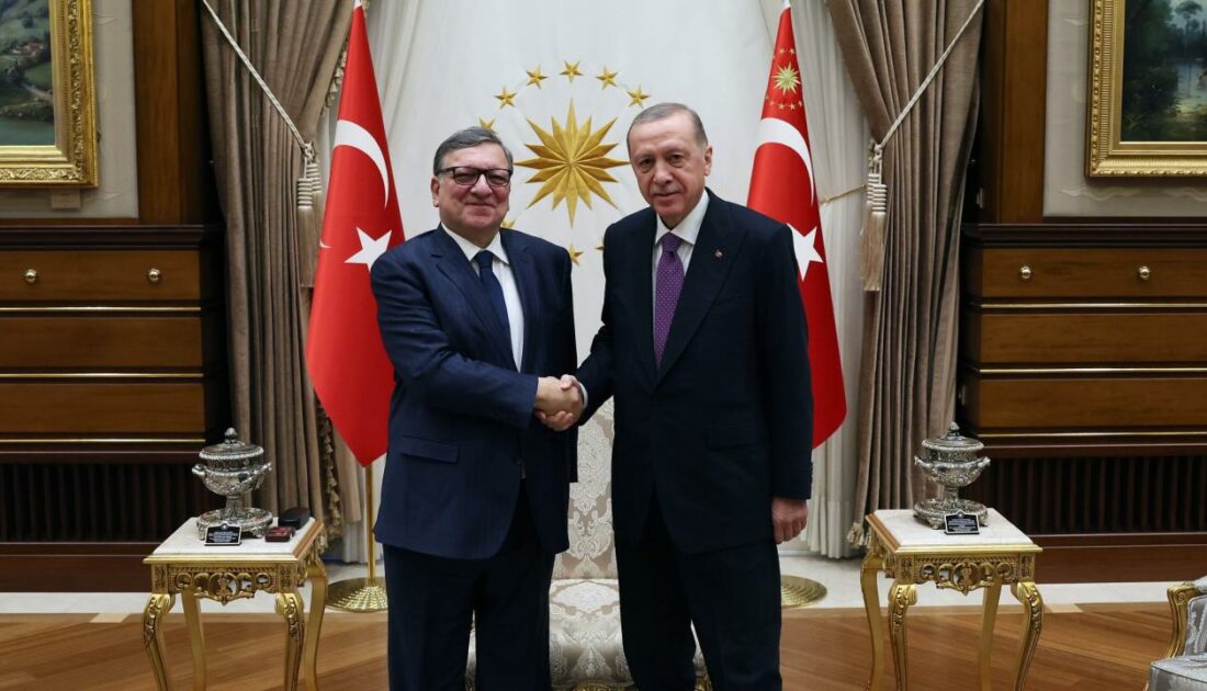 Erdoğan, eski AB Komisyonu Başkanı Barroso’yu kabul etti