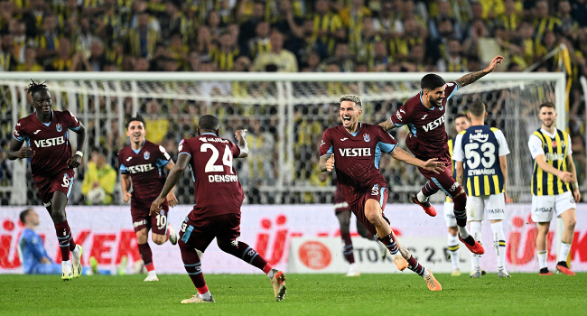 Trabzonspor, Fenerbahçe’yi yıktı