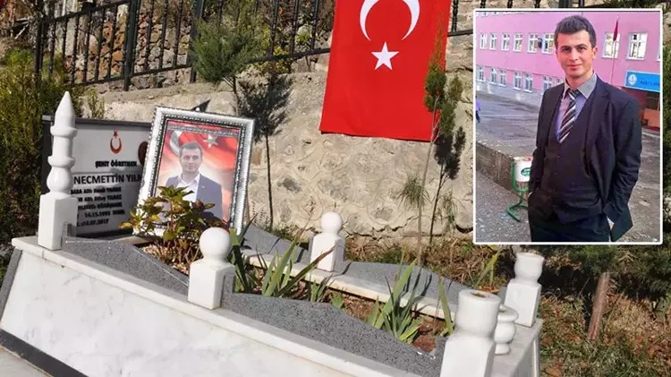 Şehit Necmettin öğretmen, 24 Kasım’da anıldı