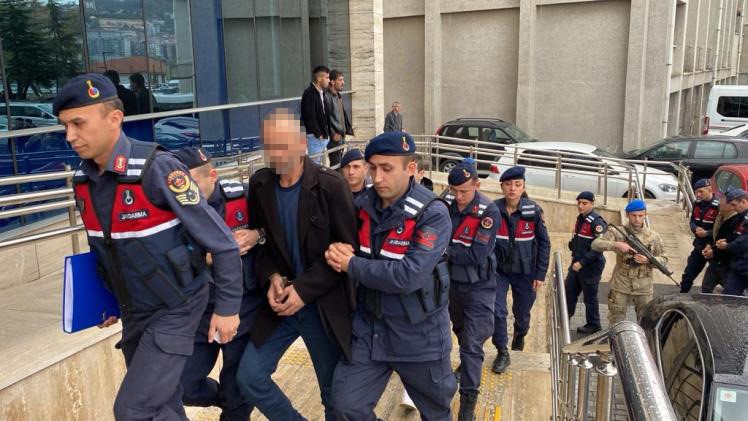 Yanmış ceset olayında 6 şüpheli adliyeye sevk edildi