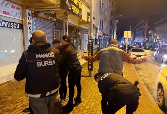 Bursa’da “huzur” uygulaması: 7 kişi yakalandı