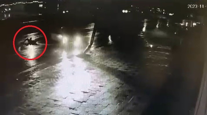 Bursa’da yaralı sürücü ölümden böyle kaçtı!