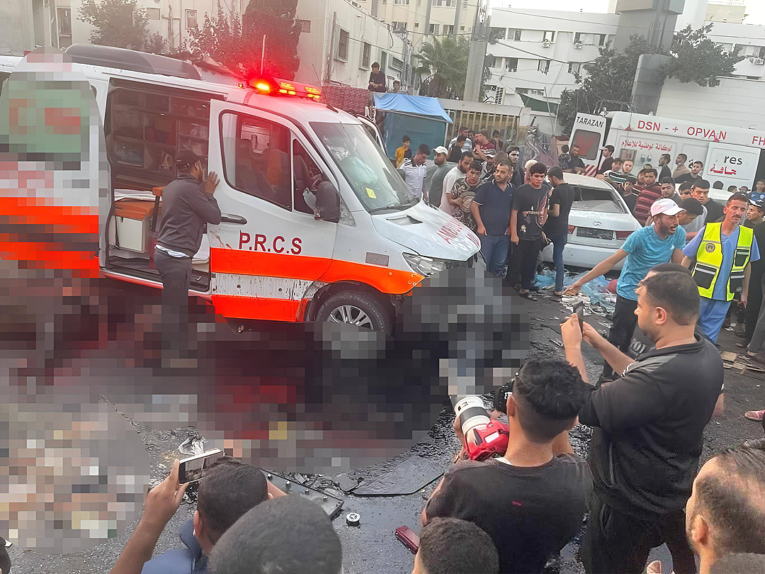 İsrail ambulanslara hava saldırısı düzenledi: Ölü ve yaralılar var