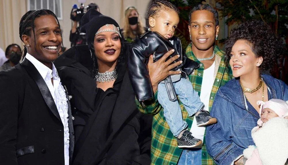 ASAP Rocky’den Rihanna’ya: En iyi eserimiz çocuklarımız