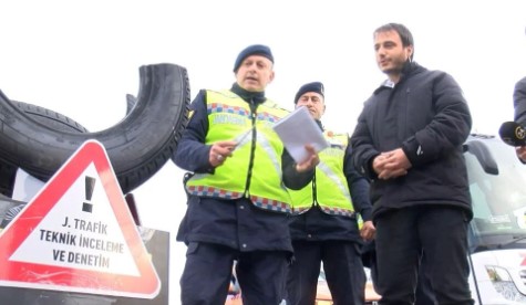 İstanbul’da kış lastiği denetimi