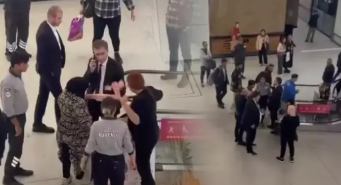 AVM’yi karıştıran olay!