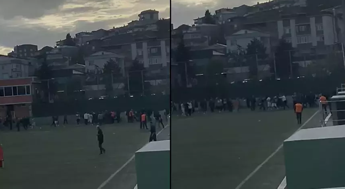 Skandal iddia! Maçta silahlı saldırı