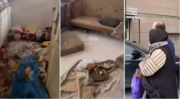 Çöp evde 3 çocuk çıplak halde bulunmuştu! Cezaları belli oldu