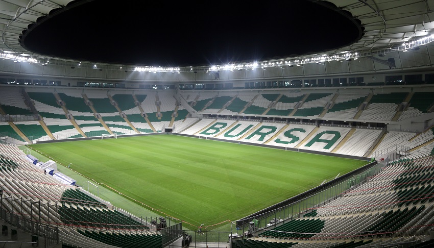 Bursaspor’un stadı yeni ismini aldı