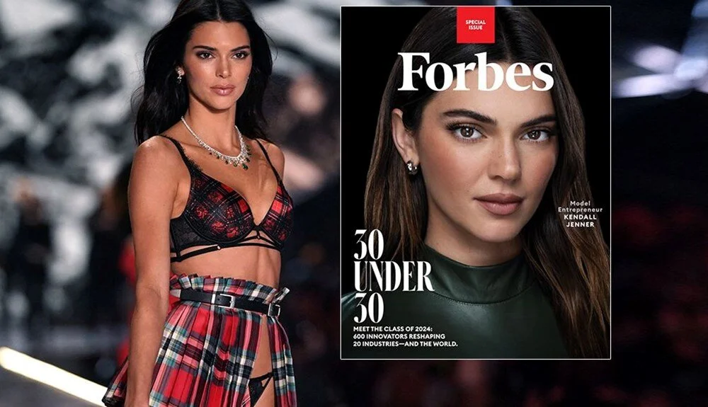 Kendall Jenner kız kardeşlerinin izinde: Forbes listesine girdi