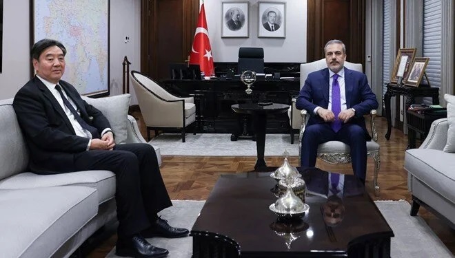 Bakan Fidan, Çin’in Orta Doğu temsilcisiyle görüştü