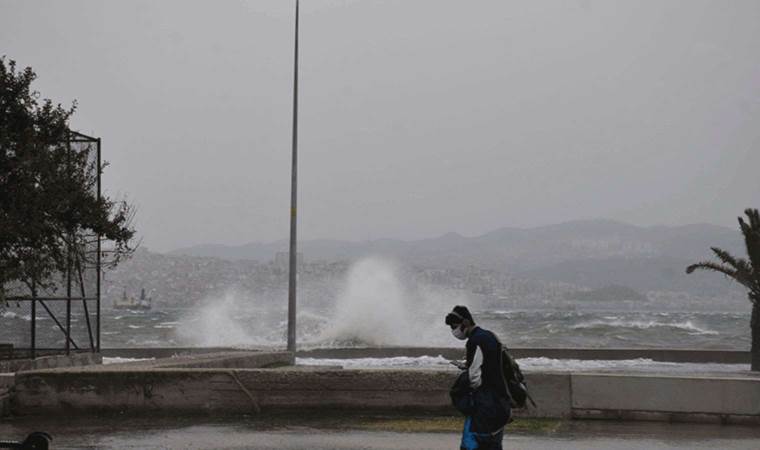İzmir için ‘fırtına’ uyarısı