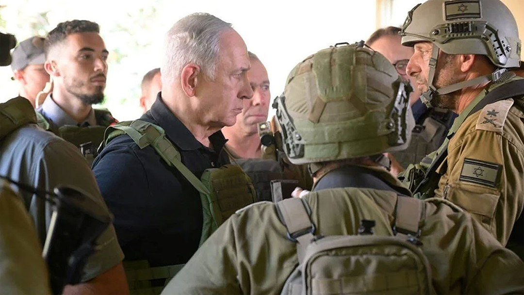 Netanyahu, işgal altındaki Gazze’nin kuzeyine gitti