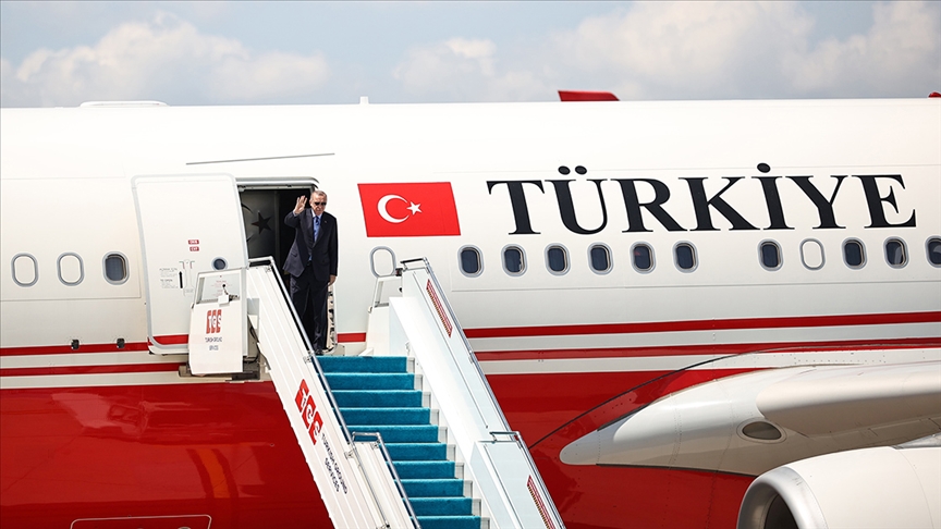 Cumhurbaşkanı Erdoğan, Kazakistan’a gitti