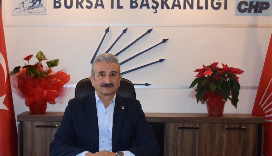 CHP Bursa İl Başkanı Yeşiltaş’tan ‘heyelan’ açıklaması: Sıvılaşma tehlikesine dikkat!
