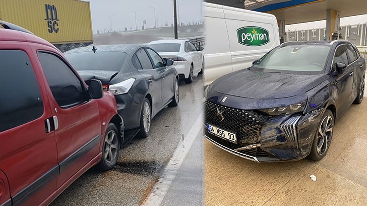 Bursa’da zincirleme kaza!