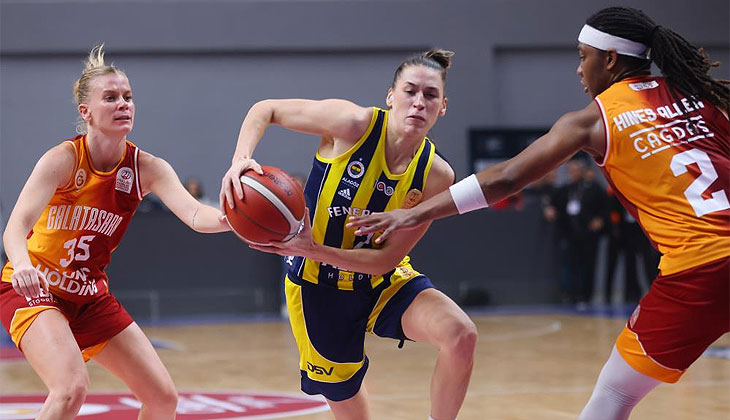 Kadınlar Basketbol Süper Ligi derbisi Fenerbahçe’nin
