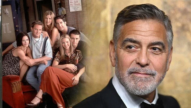 George Clooney: Matthew Perry hiç mutlu değildi