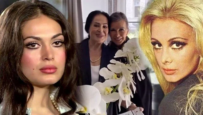 Türkan Şoray Filiz Akın’ı ziyaret etti