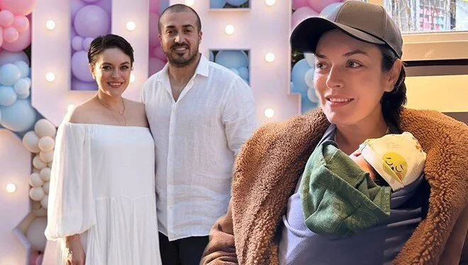 Ezgi Mola’dan oğlu Can ile yeni kare