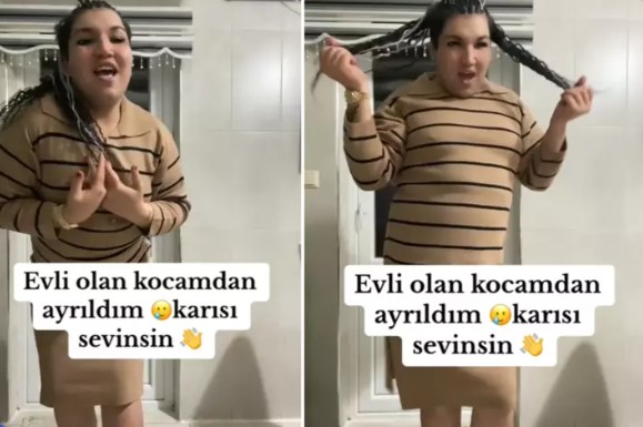 Dansı olay oldu! ‘Ayrıldım karısı sevsin’