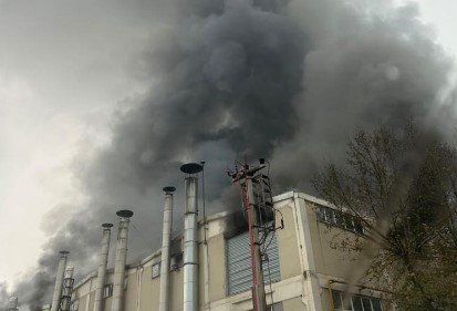BTSO Başkanı Burkay’ın tekstil fabrikasında büyük yangın