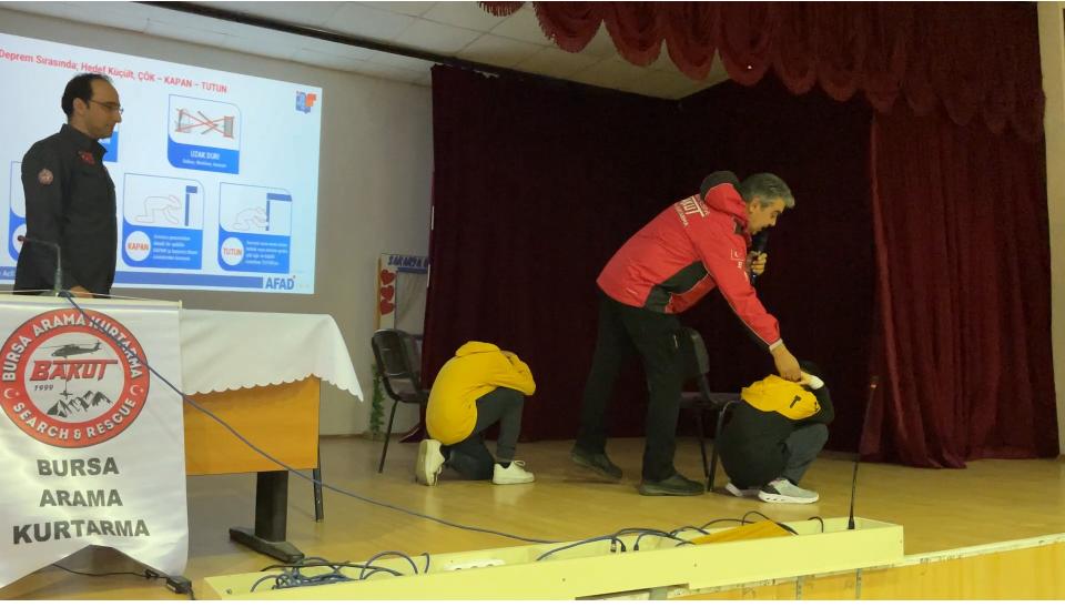 Tophane Rotary Kulübü ile BAKUT’tan afet eğitimi
