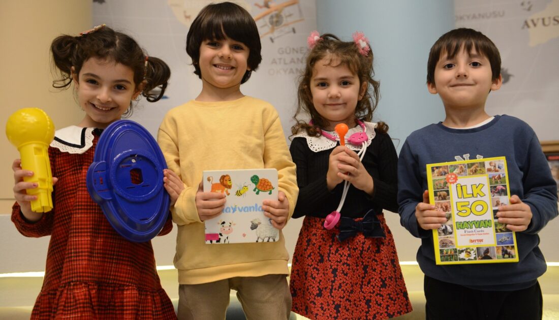 Bursa’da Çocuk Kütüphanesi’nde ‘ödünç oyuncak’ uygulaması