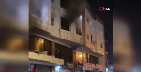 Erbil’de öğrenci yurdunda yangın: 14 ölü