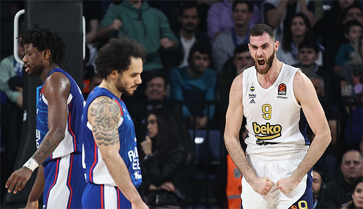 EuroLeague’deki Türk derbisinde zafer Fenerbahçe Beko’nun