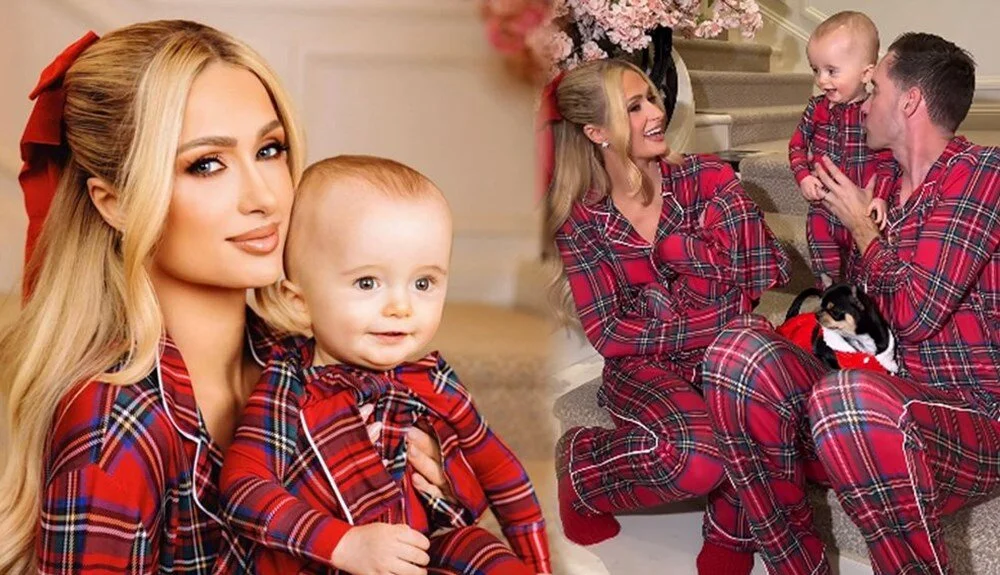 Paris Hilton’dan mutlu aile pozu