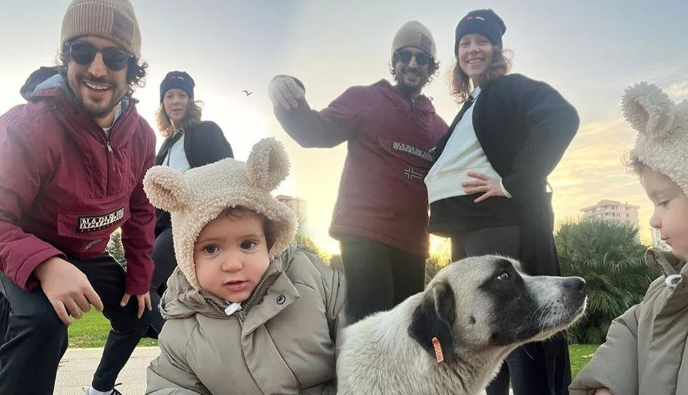 Taner Ölmez’den aile pozları
