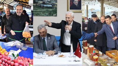 Bursa’da seçim mesaisi…. Büyükşehir Başkan adayları sahada