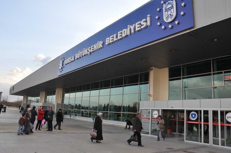Bursa terminalinde yangın!